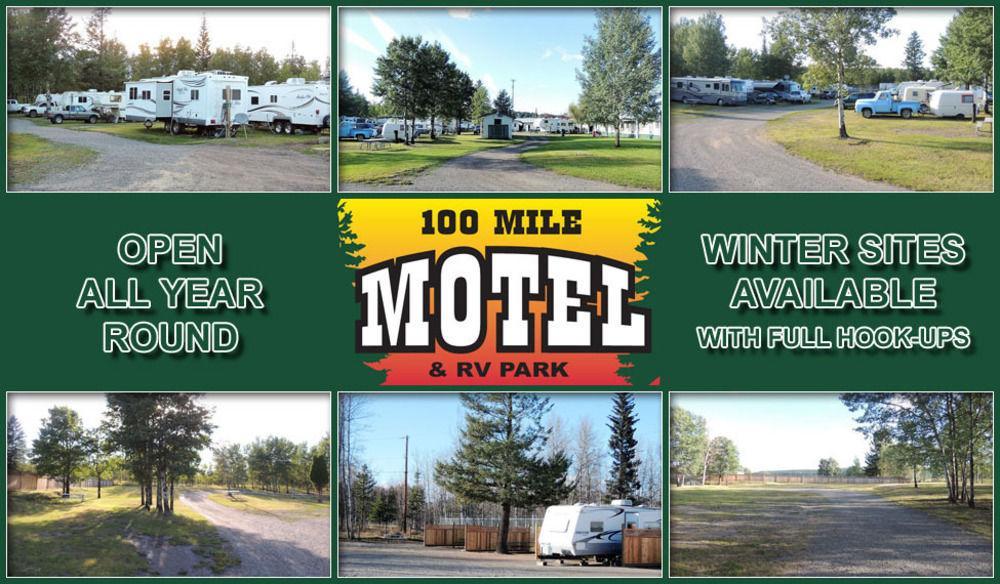 100 Mile Motel & Rv Park 100 Mile House Exterior photo